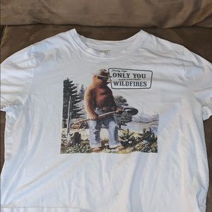 Smokey the Bear Crop Top
